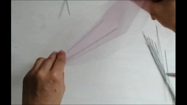 Пион из органзы/Organza Peony/DIY