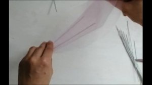 Пион из органзы/Organza peony/DIY