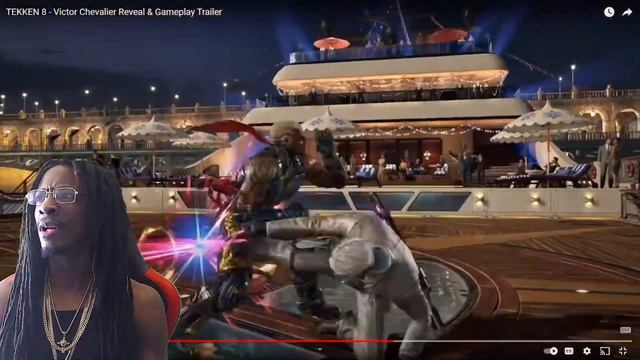 SUPER AGENT ASSASSIN, BRAND NEW CHARACTER! Tekken 8 Victor Chevalier Gameplay Trailer Reaction смотреть онлайн