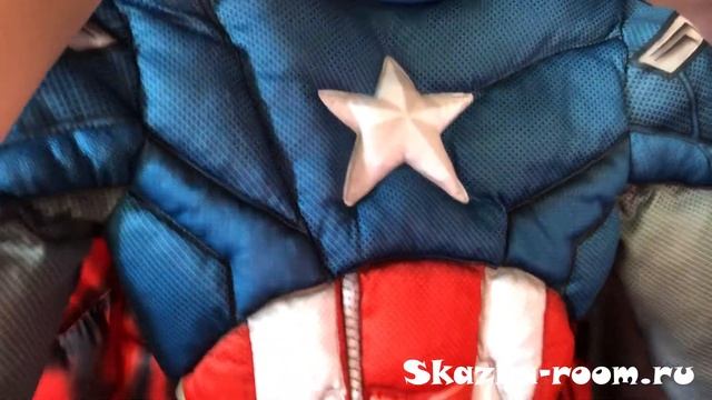 Детский карнавальный костюм Капитана Америки-1 смотреть онлайн