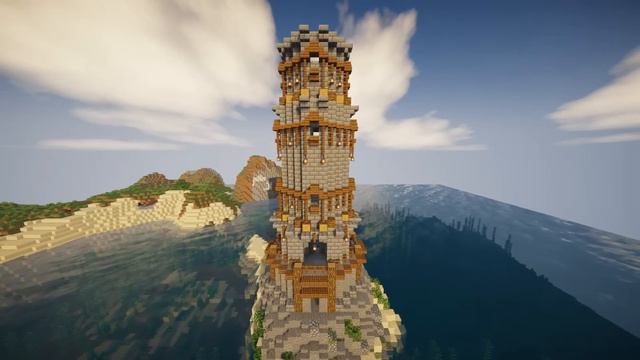 Minecraft: How to Build a Medieval Lighthouse! смотреть онлайн