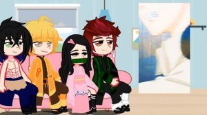 ✴️Реакция "Танжиро и его друзья" на Т/И//Юзуха Шиба\\✴️