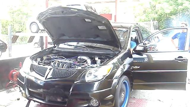 Pontiac Vibe 1zz-fe Turbo смотреть онлайн