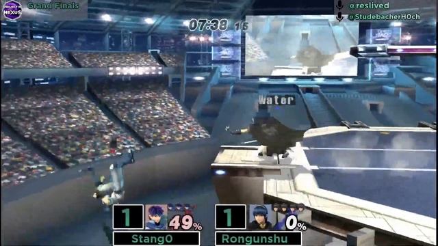 Rongunshu (Marth) vs Stang0 (Ike) - Grand Finals - Salty Spitoon - Project+ смотреть онлайн
