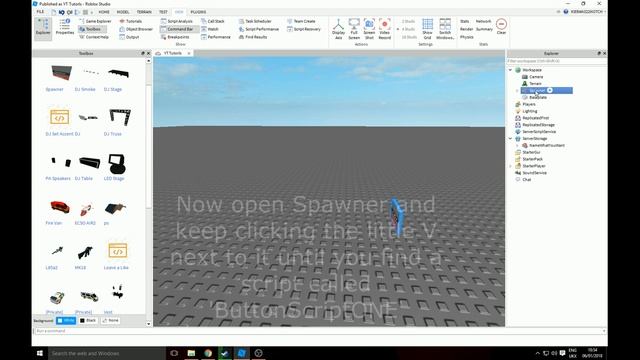 ROBLOX Studio | How to make a spawner for a car смотреть онлайн
