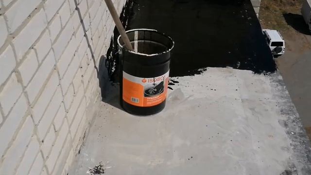 Ремонт крыши лоджии. Мягкая кровля. Россия. Курган. смотреть онлайн