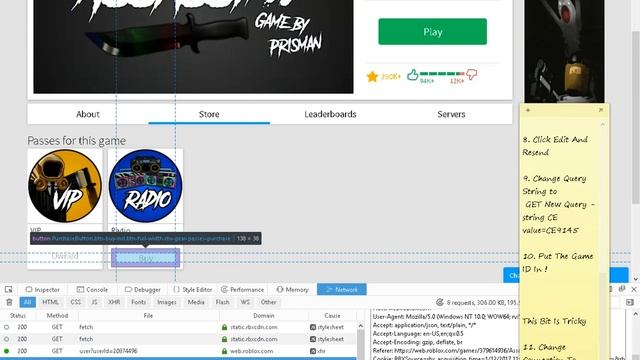 ROBLOX JS Code - How To Get Any Gamepass For 1 ROBUX!!! смотреть онлайн
