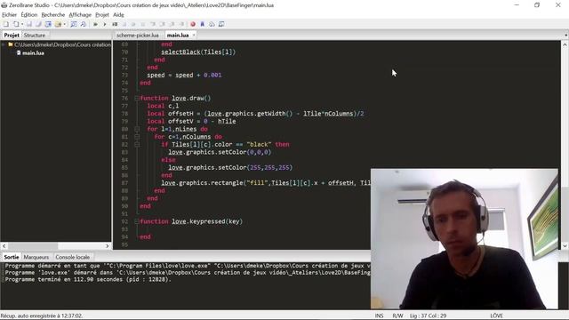 Les bases d'un finger game (Piano Tile) en 150 lignes de code et 45 minutes ! смотреть онлайн