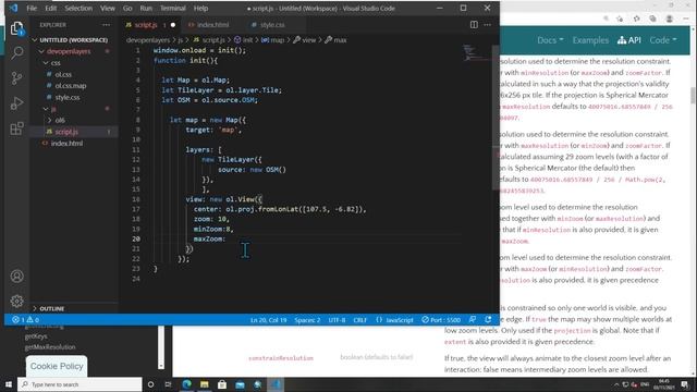 5. WebGIS Tutorial OpenLayers | Konsep Dasar View OpenLayers dan Membaca Dokumentasi OpenLayers смотреть онлайн