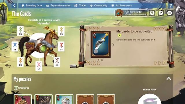Nordic Cards Hoard Scratch-Howrse Events смотреть онлайн