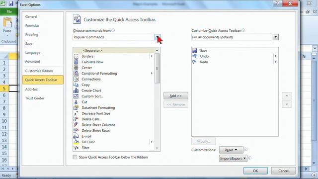 Microsoft Excel 2010 Tutorial: Assigning Macros to Quick Access Toolbar | K Alliance смотреть онлайн