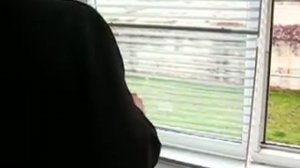 Самоклеющиеся наружные жалюзи. Установка на раму