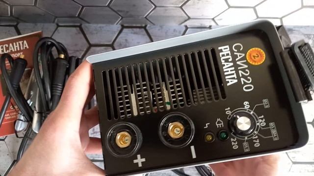 Сварочный аппарат инверторный ресанта САИ 220 А смотреть онлайн