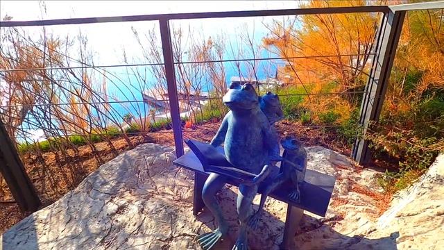 ?Mriya Resort осенью / Прогулка по винному парку от отеля 5 звезд Mriya Resort / Ялта Крым смотреть онлайн