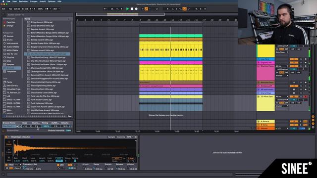 Drums & Percussions in Ableton Live – Tipps für HiHats und Shaker смотреть онлайн