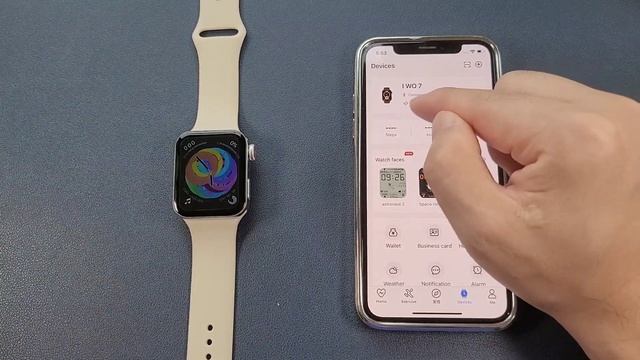 How IWO 7 Smart Watch Connect with iPhone-Wearfit Pro App Connection Steps смотреть онлайн
