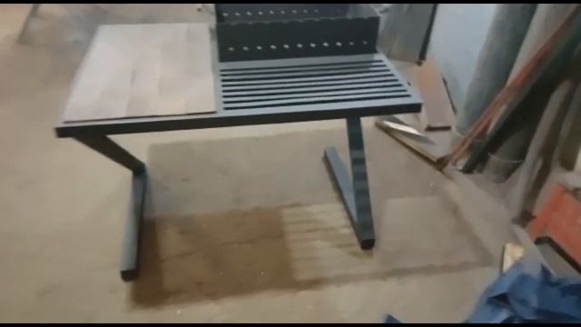Лофт-зона с мангалом и столешницей смотреть онлайн