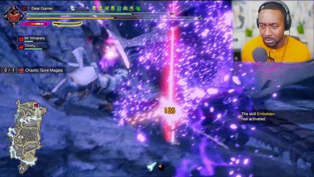 Chaotic Gore Magala First Attempt... [New Monster Reaction] | Monster Hunter Rise Sunbreak смотреть онлайн