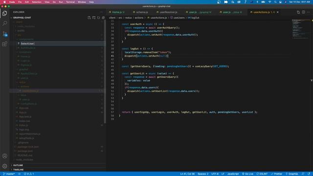 Realtime Chat App using Nodejs React and Graphql - Part 4: User Autocomplete Search смотреть онлайн