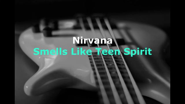 Nirvana - Smells Like Teen Spirit (Bass Backing Track - Bassless)