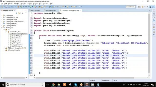 Java Database Connectivity - Part 2 смотреть онлайн