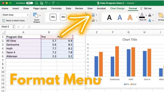 How to remove the annoying box around your Excel charts. смотреть онлайн