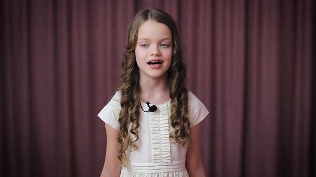 Стих с глубоким смыслом! Время бесценно! | читает Диана Ловчиновская 7 лет / Diana Lovchinovska смотреть онлайн