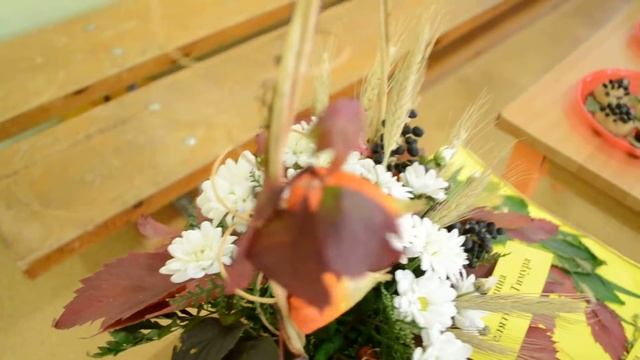 Красивая корзина с цветами Поделка на конкурс для родителей и детей смотреть онлайн