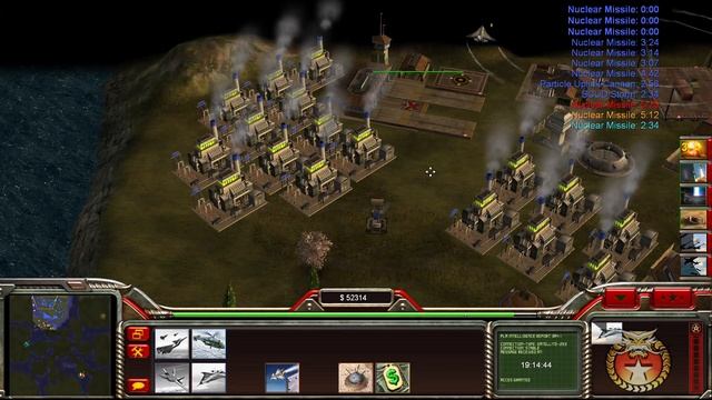 Command Conquer Generals Zero Hour Boss General 1 vs 7 Hard Tank Generals. (Big Game Hunters ZH) смотреть онлайн