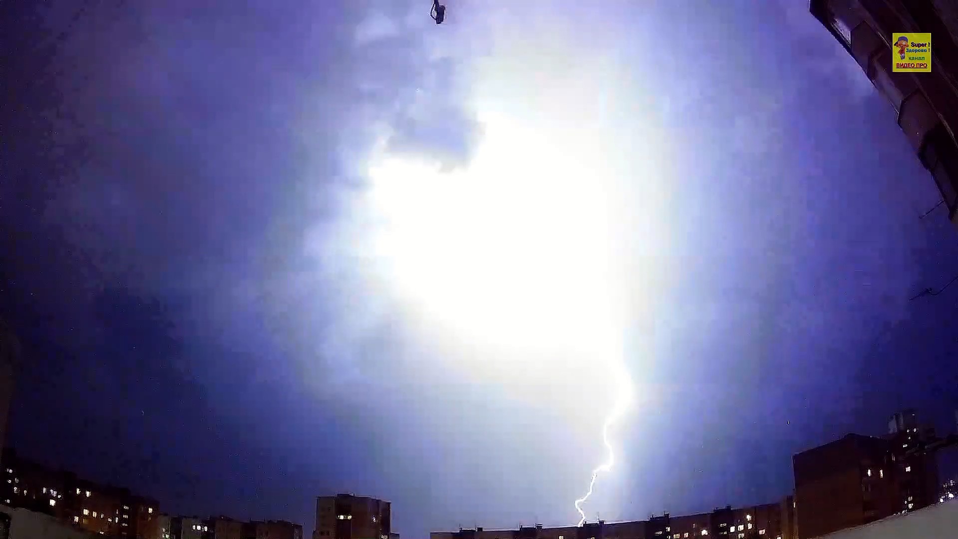 Сильная гроза ночью смотреть онлайн