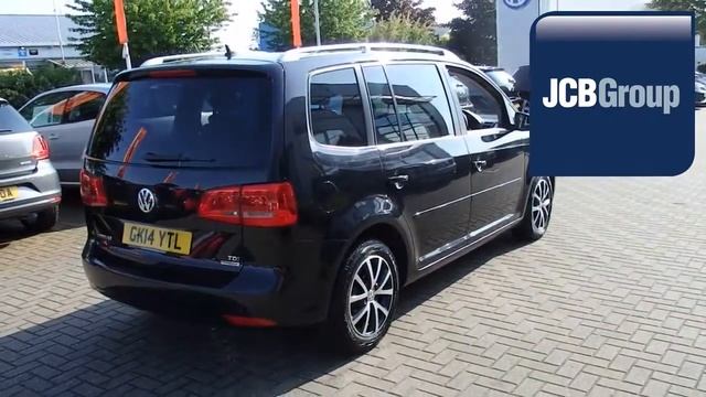 GK14YTL Volkswagen Touran 1.6 TDI BlueMotion SE (105 PS) 1.6l JCB VW ASHFORD смотреть онлайн