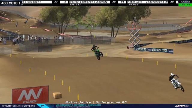MX Simulator - 2021 RaceFactory Nationals Rd. 12 - Hangtown смотреть онлайн