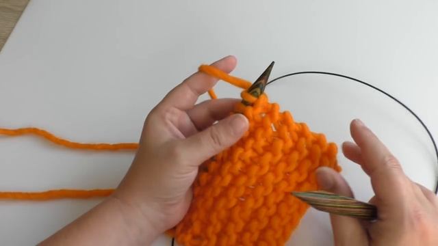 Der Knötchenrand | Randmaschen stricken | Stricken für Anfänger смотреть онлайн