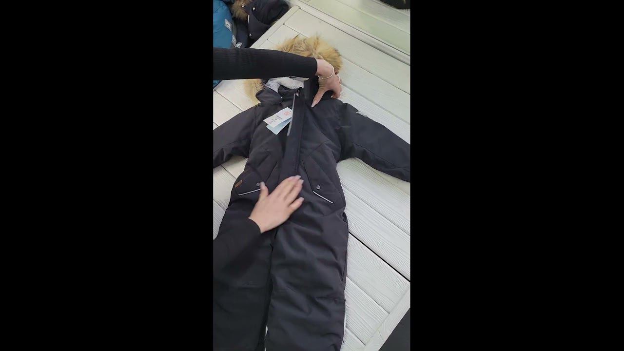 PogoKids, зимний комбинезон PG88249-1 (черный) смотреть онлайн