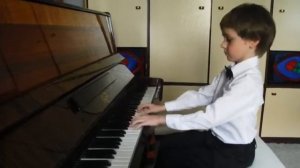 С. Майкапар, В садике