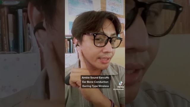 Ambie Sound Earcuffs Ear Bone Conduction Earring Type Wireless (Review) смотреть онлайн