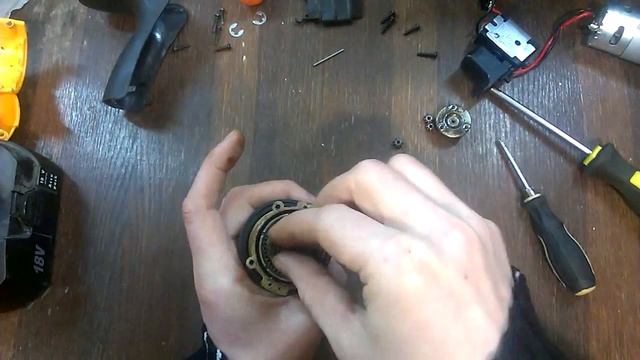 Разбор и сбор шуруповерта Einhell, Енхель. смотреть онлайн