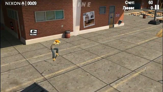 Обзор игры Endless skater(Бесконечный скейтер) смотреть онлайн