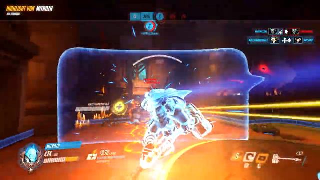 Reinhard Highlight | Overwatch смотреть онлайн