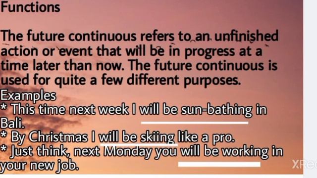 Future Continuous Tense | Future Progressive Tense смотреть онлайн
