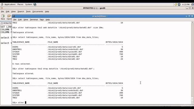 046 Oracle DBA Complete Tutorial - Tablespace Demo 2 смотреть онлайн