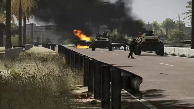 Today! Hamas forces fired on Israeli armored vehicles from the top of the building смотреть онлайн