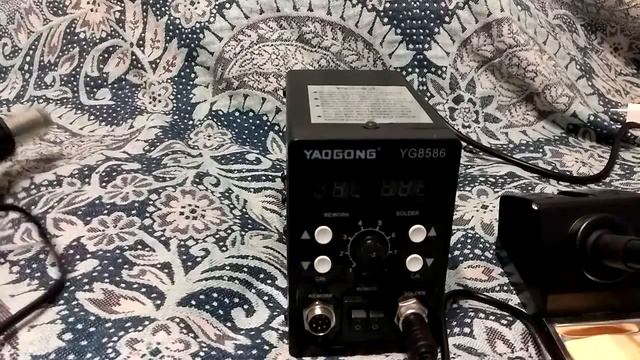 Паяльная станция 8586 смотреть онлайн