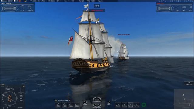 Naval Action Open World - Episode 6 - Reaching Tortuga! смотреть онлайн