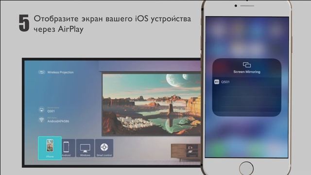 Домашний смарт-проектор BenQ c Android TV.Как подсоединить iOS устройство к проектору BenQ смотреть онлайн
