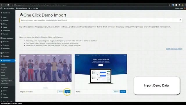 Video Guide Import Data Example WordPress смотреть онлайн