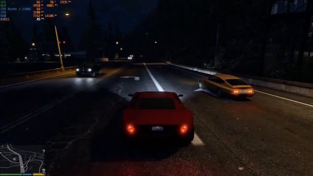 GTA V AMD Ryzen 3 2200G GTX 1660 6gb Test ULTRA смотреть онлайн