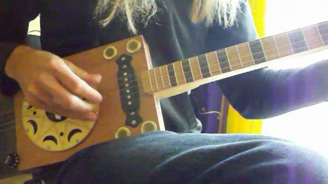 Tramp Box Guitars/Cigar box guitar/ resonator/deluxe 4-string #575 смотреть онлайн