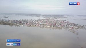 Остров в «рязанском море»: как живет Заокское в половодье