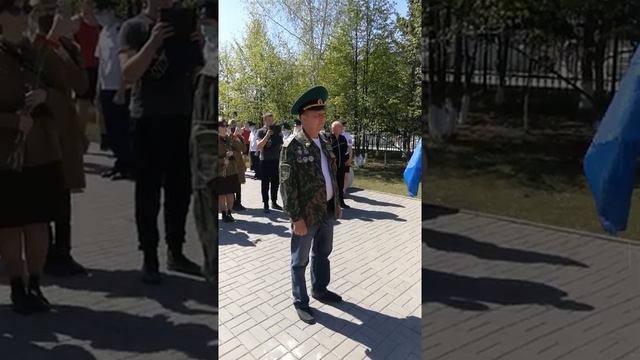 Возложение венков к мемориалу павших героев. 9 мая 2020 г. смотреть онлайн